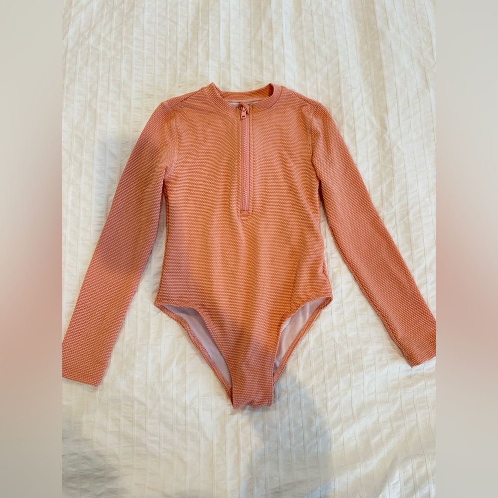 Tahari long sleeve swimsuit size 8